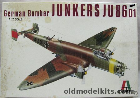 Italaerei 1/72 Junkers Ju-86 D1 - Spanish Civil war or Luftwaffe, 114 plastic model kit